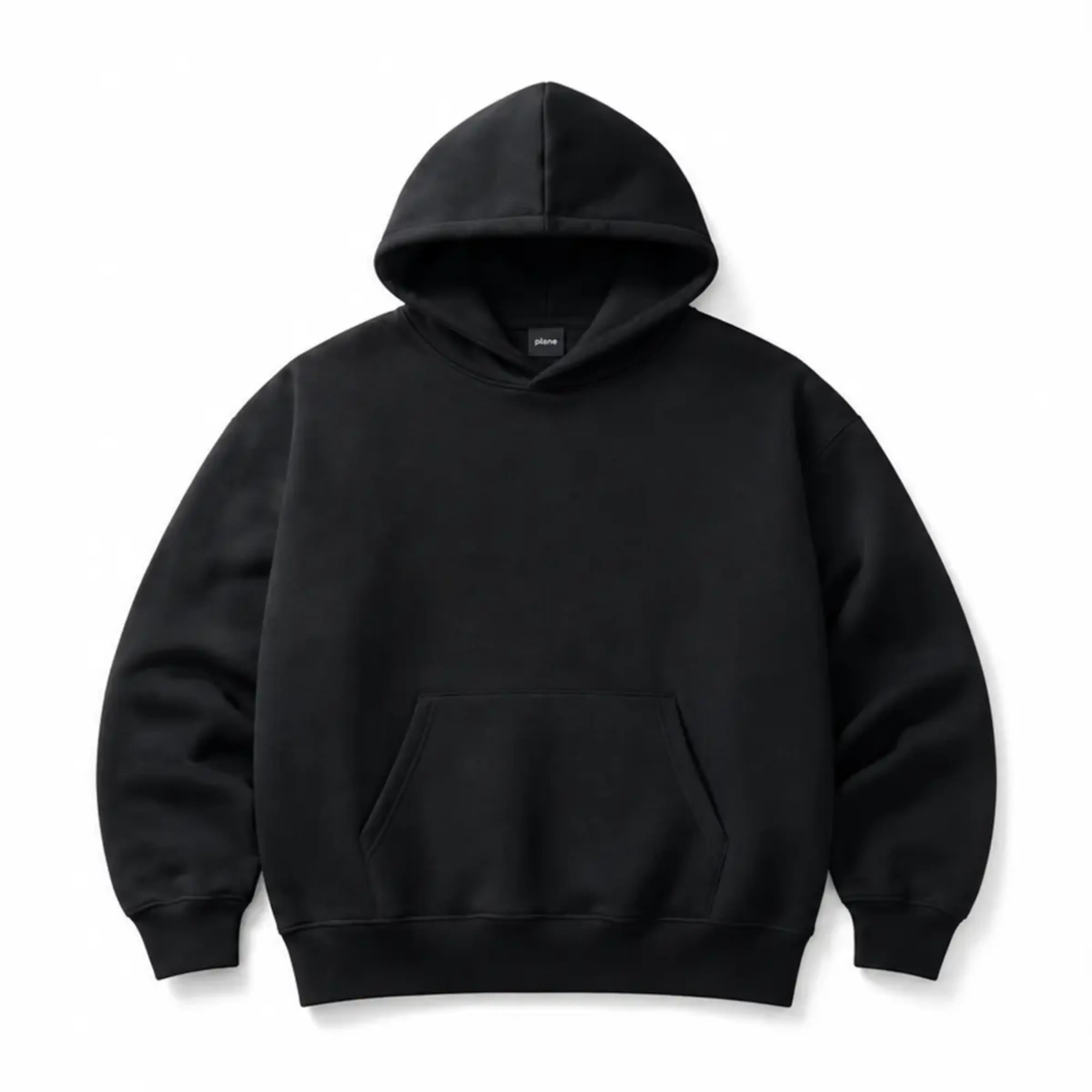 Pullover Hoodie in Terminal Black