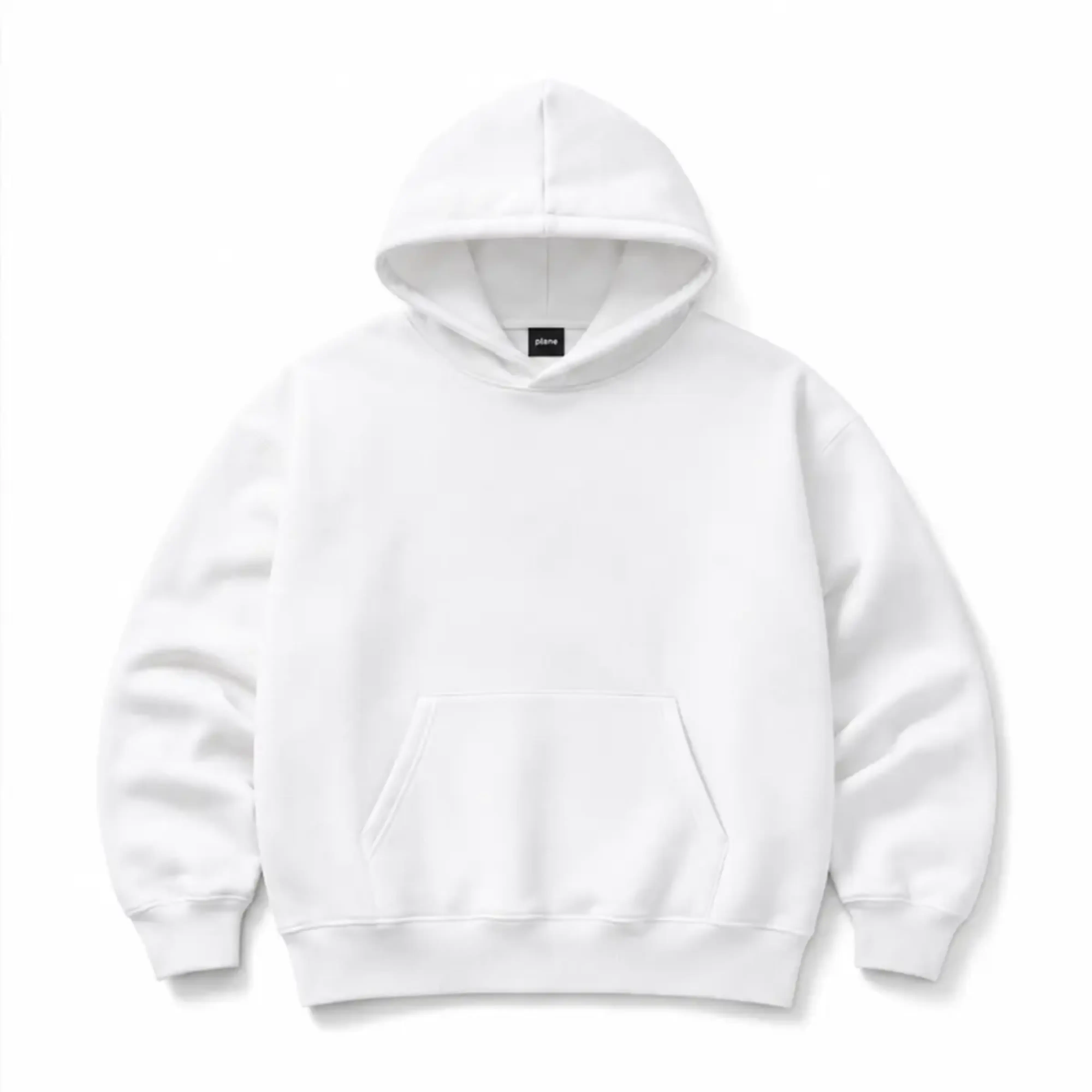 Pullover Hoodie in Plane White